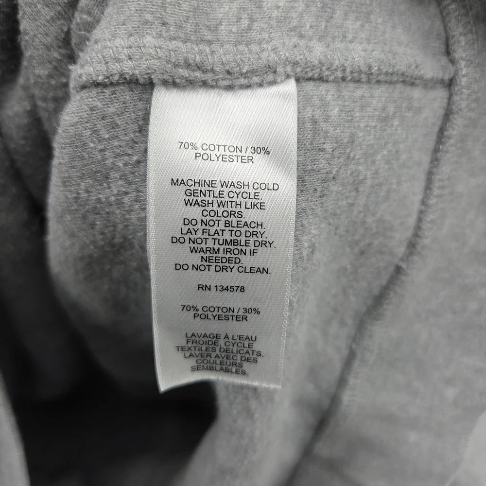 Vineyard Vines Shep Shirt Quarter Zip Pullover Mens Medium Gray Damaged
